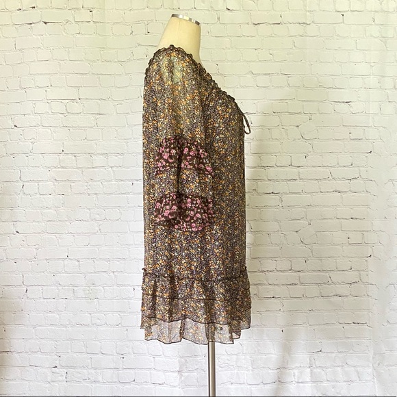 American Rag Floral Top / Mini Calico Cottagecore - Picture 3 of 8